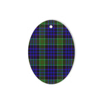 Newman Tartan Oval Ornaments, Christmas Tree Ornament, Plaid Christmas Ornaments, Ceramic Oval Christmas Tree Decoration, Tartan Oval Ornaments, Christmas Tree Ornament, Plaid Christmas Ornaments, Ceramic Oval Christmas Tree Decoration