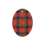 Nicolson Ancient Tartan Oval Ornaments, Christmas Tree Ornament, Plaid Christmas Ornaments, Ceramic Oval Christmas Tree Decoration, Tartan Oval Ornaments, Christmas Tree Ornament, Plaid Christmas Ornaments, Ceramic Oval Christmas Tree Decoration