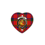 Nicolson Scottish Clan Plaid Ornament Gift. Christmas Tree Ornament Nicolson Clan Tartan Ornament Great Christmas Ornaments Gift Heart Ornament - Scotstee Shop