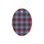 Nicolson Tartan Oval Ornaments, Christmas Tree Ornament, Plaid Christmas Ornaments, Ceramic Oval Christmas Tree Decoration, Tartan Oval Ornaments, Christmas Tree Ornament, Plaid Christmas Ornaments, Ceramic Oval Christmas Tree Decoration