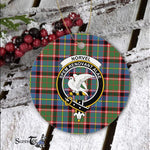 Norvel Scottish Clan Plaid Ornament Gift. Christmas Tree Ornament Norvel Clan Tartan Ornament Great Christmas Ornaments Gift - Scotstee Shop