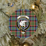 Norvel Scottish Clan Plaid Ornament Gift. Christmas Tree Ornament Norvel Clan Tartan Ornament Great Christmas Ornaments Gift - Scotstee Shop