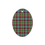 Norvel Tartan Oval Ornaments, Christmas Tree Ornament, Plaid Christmas Ornaments, Ceramic Oval Christmas Tree Decoration, Tartan Oval Ornaments, Christmas Tree Ornament, Plaid Christmas Ornaments, Ceramic Oval Christmas Tree Decoration