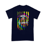 Scotstee Shop - Nurse American Tie Dye Flag USA Flag Proud Patriotic Nurse 4th Of July Shirt nurse t shirts