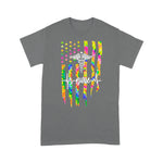 Scotstee Shop - Nurse American Tie Dye Flag USA Flag Proud Patriotic Nurse 4th Of July Shirt nurse t shirts