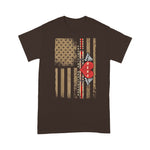 Scotstee Shop - Nurse Essential Frontline Hero USA Flag 4th Of July Shirt nurse t shirts