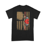 Scotstee Shop - Nurse Essential Frontline Hero USA Flag 4th Of July Shirt nurse t shirts