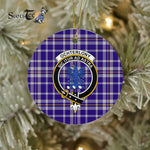 Ochterlony Scottish Clan Plaid Ornament Gift. Christmas Tree Ornament Ochterlony Clan Tartan Ornament Great Christmas Ornaments Gift - Scotstee Shop