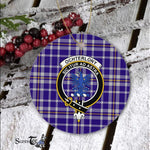 Ochterlony Scottish Clan Plaid Ornament Gift. Christmas Tree Ornament Ochterlony Clan Tartan Ornament Great Christmas Ornaments Gift - Scotstee Shop