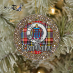 Ogilvie Celtic Circle Plaid Ornament Gift. Christmas Tree Ornament Tartan Ornament Great Christmas Ornaments Gift - Scotstee Shop