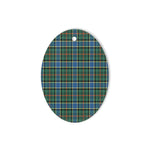 Ogilvie Hunting Ancient Tartan Oval Ornaments, Christmas Tree Ornament, Plaid Christmas Ornaments, Ceramic Oval Christmas Tree Decoration, Tartan Oval Ornaments, Christmas Tree Ornament, Plaid Christmas Ornaments, Ceramic Oval Christmas Tree Decoration