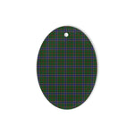 Ogilvie Hunting Tartan Oval Ornaments, Christmas Tree Ornament, Plaid Christmas Ornaments, Ceramic Oval Christmas Tree Decoration, Tartan Oval Ornaments, Christmas Tree Ornament, Plaid Christmas Ornaments, Ceramic Oval Christmas Tree Decoration