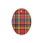 Ogilvie Of Airlie Ancient Tartan Oval Ornaments, Christmas Tree Ornament, Plaid Christmas Ornaments, Ceramic Oval Christmas Tree Decoration, Tartan Oval Ornaments, Christmas Tree Ornament, Plaid Christmas Ornaments, Ceramic Oval Christmas Tree Decoration