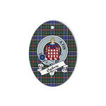 Ogilvie Scottish Clan Badge Plaid Ornament Gift. Christmas Tree Ornament Ogilvie Tartan Ornament,  ceramic ornament, personalized christmas ornaments, christmas tree ornaments, christmas door decorations, Plaid Ornament, Tartan Ceramic Ornament