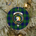 Oliphant Scottish Clan Plaid Ornament Gift. Christmas Tree Ornament Oliphant Clan Tartan Ornament Great Christmas Ornaments Gift - Scotstee Shop