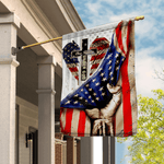 One Nation Under God Distressed Flag, Patriotic Christian American Flag 4th Of July House Flag Patriotic Christian Flags One Nation Under God Flag - Scotstee Shop
