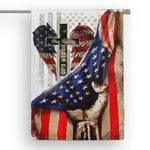 One Nation Under God Distressed Flag, Patriotic Christian American Flag 4th Of July House Flag Patriotic Christian Flags One Nation Under God Flag - Scotstee Shop
