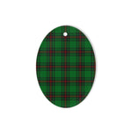 Orrock Tartan Oval Ornaments, Christmas Tree Ornament, Plaid Christmas Ornaments, Ceramic Oval Christmas Tree Decoration, Tartan Oval Ornaments, Christmas Tree Ornament, Plaid Christmas Ornaments, Ceramic Oval Christmas Tree Decoration