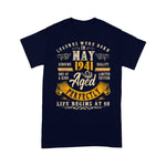 Over 80 Years Old Vintage May 1941 Over 80th Birthday Shirt - Scotstee Shop