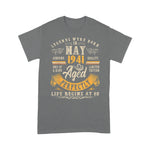 Over 80 Years Old Vintage May 1941 Over 80th Birthday Shirt - Scotstee Shop