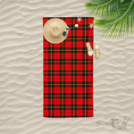 Scotstee Shop - Scotstee Shop Tartan Beach Towels Clan Strachan Tartan Plaid Beach Towel