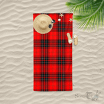 Scotstee Shop - Scotstee Shop Tartan Beach Towels Clan Watson Modern Tartan Plaid Beach Towel