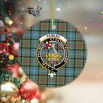 Paisley Scottish Clan Plaid Ornament Gift. Christmas Tree Ornament Paisley Clan Tartan Ornament Great Christmas Ornaments Gift - Scotstee Shop