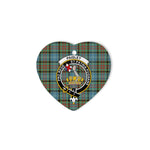Paisley Scottish Clan Plaid Ornament Gift. Christmas Tree Ornament Paisley Christmas Ornament, Christmas Heart Ornament, Plaid Heart Ornament, Tartan Ornament, Tartan Heart Ornament