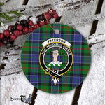 Paterson Scottish Clan Plaid Ornament Gift. Christmas Tree Ornament Paterson Clan Tartan Ornament Great Christmas Ornaments Gift - Scotstee Shop
