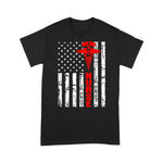 Scotstee Shop - Patriotic American USA Flag Registered Nurse Gift 4th Of July Shirt Nurse 4th of July Shirt