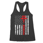 Patriotic American USA Flag Registered Nurse Gift Women's Tank Top - Scotstee Shop