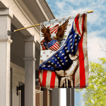 Patriotic Eagle Shield Arrows American Flag 4th of July Independence Day Flag House Flag Patriotic Christian Flags - Scotstee Shop