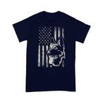 Scotstee Shop - Patriotic German Shepherd American Flag Dog Lover Gift 4th Of July Shirt Patriotic German Shepherd T Shirt