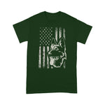 Scotstee Shop - Patriotic German Shepherd American Flag Dog Lover Gift 4th Of July Shirt Patriotic German Shepherd T Shirt