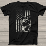 Scotstee Shop - Patriotic German Shepherd American Flag Dog Lover Gift 4th Of July Shirt Patriotic German Shepherd T Shirt