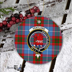 Pentland Scottish Clan Plaid Ornament Gift. Christmas Tree Ornament Pentland Clan Tartan Ornament Great Christmas Ornaments Gift - Scotstee Shop