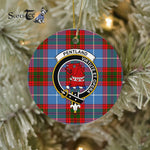 Pentland Scottish Clan Plaid Ornament Gift. Christmas Tree Ornament Pentland Clan Tartan Ornament Great Christmas Ornaments Gift - Scotstee Shop