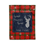 Scotstee Shop Tartan Plaid Christmas Fleece Blankets Clan Adair Plaid Blanket, tartan blanket, tartan blanket fleece, plaid blanket, plaid fleece blanket, clan tartan blanket, clan blanket, christmas blanket
