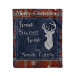 Scotstee Shop Tartan Plaid Christmas Fleece Blankets Clan Ainslie Ancient Plaid Blanket, tartan blanket, tartan blanket fleece, plaid blanket, plaid fleece blanket, clan tartan blanket, clan blanket, christmas blanket