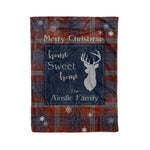 Scotstee Shop Tartan Plaid Christmas Fleece Blankets Clan Ainslie Ancient Plaid Blanket, tartan blanket, tartan blanket fleece, plaid blanket, plaid fleece blanket, clan tartan blanket, clan blanket, christmas blanket