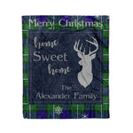 Scotstee Shop Tartan Plaid Christmas Fleece Blankets Clan Alexander Plaid Blanket, tartan blanket, tartan blanket fleece, plaid blanket, plaid fleece blanket, clan tartan blanket, clan blanket, christmas blanket