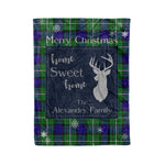 Scotstee Shop Tartan Plaid Christmas Fleece Blankets Clan Alexander Plaid Blanket, tartan blanket, tartan blanket fleece, plaid blanket, plaid fleece blanket, clan tartan blanket, clan blanket, christmas blanket