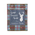 Scotstee Shop Tartan Plaid Christmas Fleece Blankets Clan Anderson Ancient Plaid Blanket, tartan blanket, tartan blanket fleece, plaid blanket, plaid fleece blanket, clan tartan blanket, clan blanket, christmas blanket