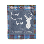 Scotstee Shop Tartan Plaid Christmas Fleece Blankets Clan Anderson Modern Plaid Blanket, tartan blanket, tartan blanket fleece, plaid blanket, plaid fleece blanket, clan tartan blanket, clan blanket, christmas blanket