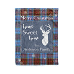 Scotstee Shop Tartan Plaid Christmas Fleece Blankets Clan Anderson Modern Plaid Blanket, tartan blanket, tartan blanket fleece, plaid blanket, plaid fleece blanket, clan tartan blanket, clan blanket, christmas blanket