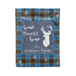 Scotstee Shop Tartan Plaid Christmas Fleece Blankets Clan Anderson Plaid Blanket, tartan blanket, tartan blanket fleece, plaid blanket, plaid fleece blanket, clan tartan blanket, clan blanket, christmas blanket