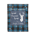 Scotstee Shop Tartan Plaid Christmas Fleece Blankets Clan Angus Ancient Plaid Blanket, tartan blanket, tartan blanket fleece, plaid blanket, plaid fleece blanket, clan tartan blanket, clan blanket, christmas blanket