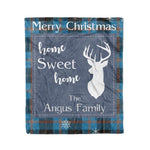 Scotstee Shop Tartan Plaid Christmas Fleece Blankets Clan Angus Ancient Plaid Blanket, tartan blanket, tartan blanket fleece, plaid blanket, plaid fleece blanket, clan tartan blanket, clan blanket, christmas blanket