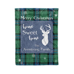 Scotstee Shop Tartan Plaid Christmas Fleece Blankets Clan Armstrong Ancient Plaid Blanket, tartan blanket, tartan blanket fleece, plaid blanket, plaid fleece blanket, clan tartan blanket, clan blanket, christmas blanket