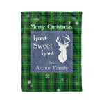 Scotstee Shop Tartan Plaid Christmas Fleece Blankets Clan Arthur Plaid Blanket, tartan blanket, tartan blanket fleece, plaid blanket, plaid fleece blanket, clan tartan blanket, clan blanket, christmas blanket